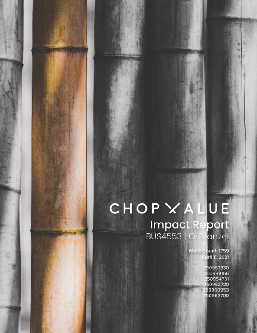 Chop Value impact report