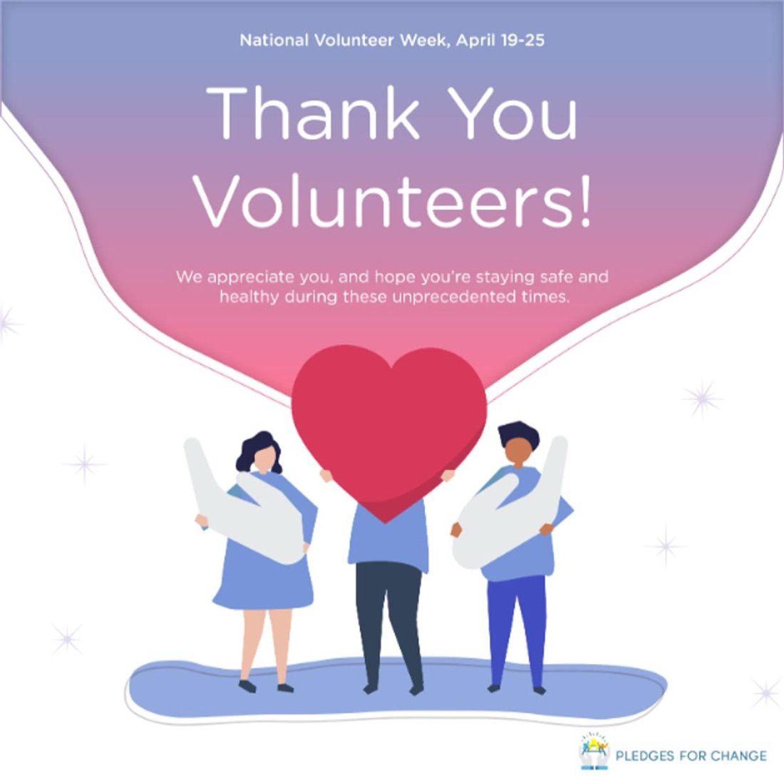 Thank You Volunteers